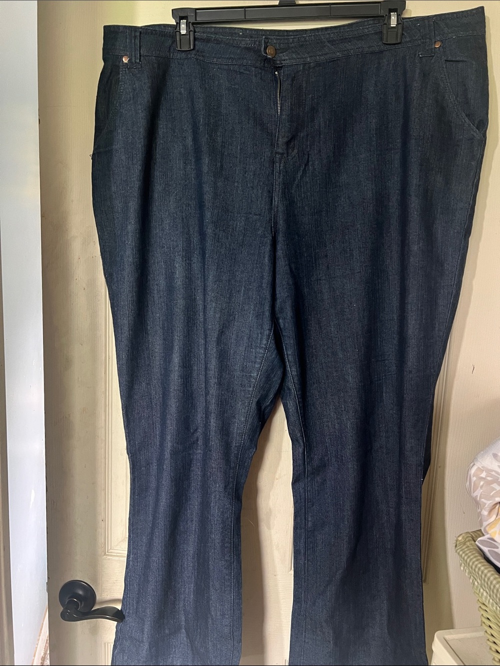 bill blass Dark Indigo Flare Jeans